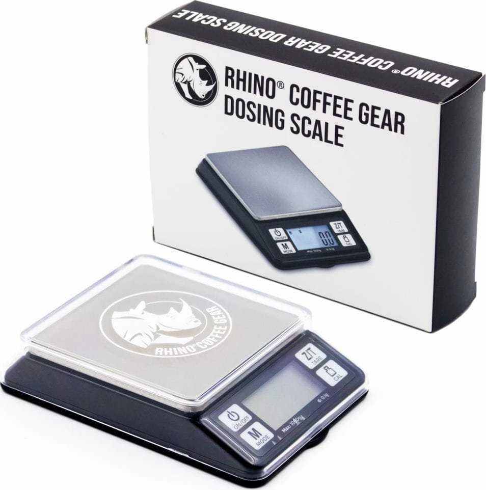 Virtuvinės svarstyklės Rhino Coffee Gear – dozavimo svarstyklės 1kg