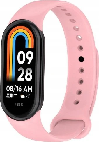 RhinoTech dirželis Xiaomi Mi Band 8 šviesiai rožinis