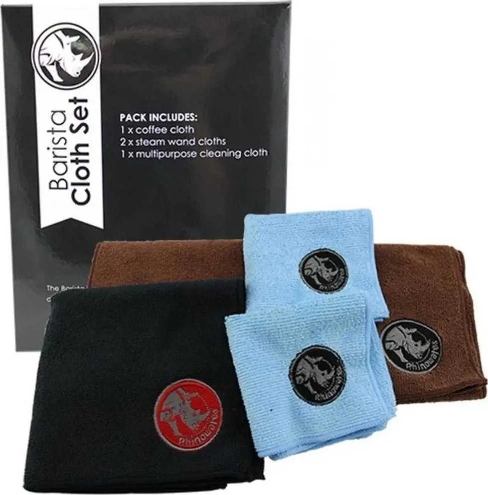 Rhinowares Barista Rhino Coffee Gear - baristos šluosčių rinkinys