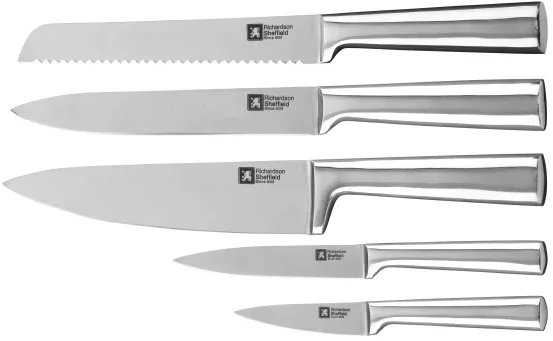 Richardson Sheffield Visage - 5 vnt peilių magnetinis bambukinis blokelis
