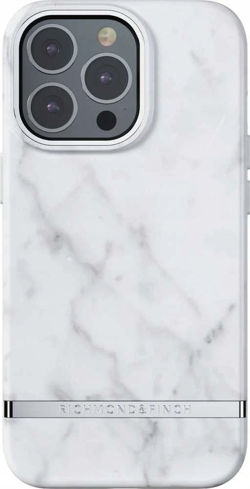 Richmond & Finch iPhone 13 Pro Max Freedom Dėklas, Baltas Marble