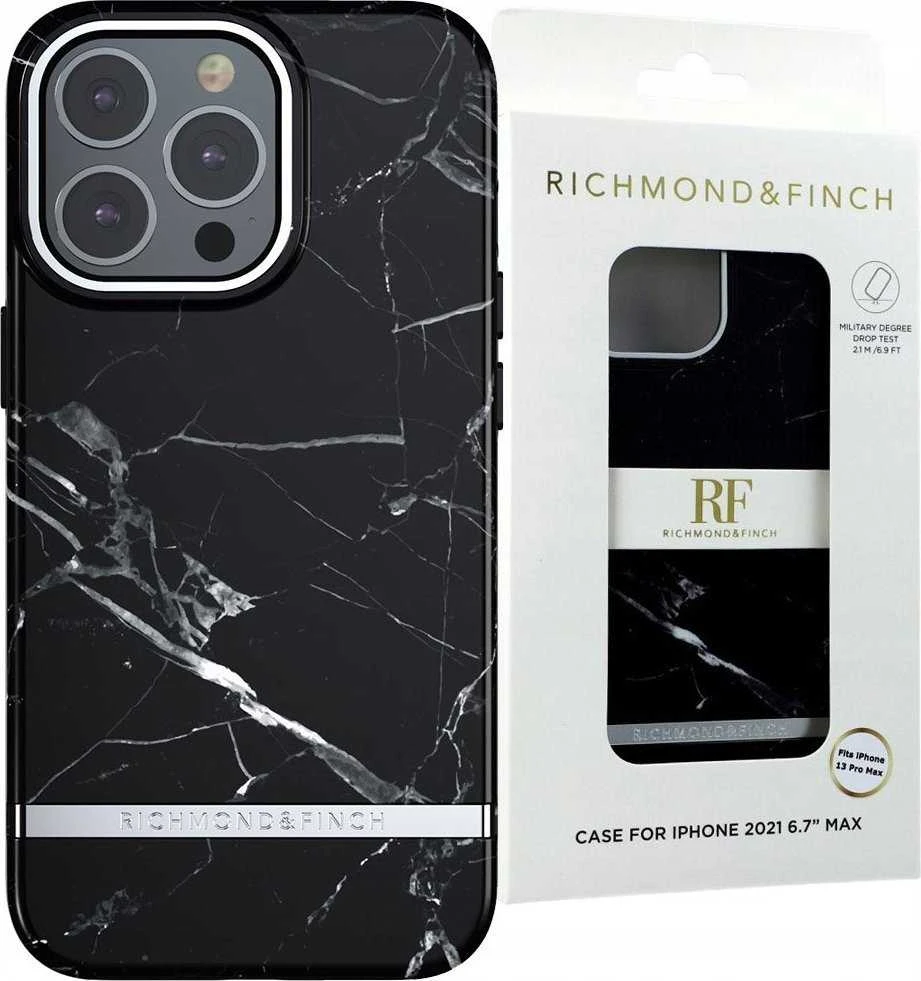 Dėklas Richmond & Finch iPhone 13 Pro Freedom Case, Baltas Marble