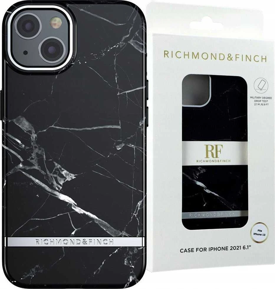 Dėklas Richmond & Finch iPhone 13 Freedom Case, Juodas Marble