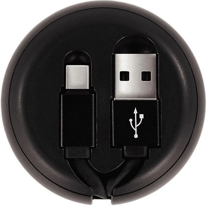 Richmond&Finch „Richmond & Finch“ USB-C USB laidas – „microUSB“ 0,9 m juodas (KAT03457)