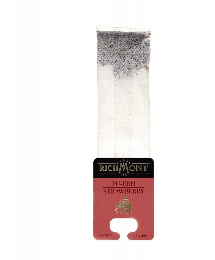 Richmont Arbata raudona Richmont Pu-Erh Strawberry 40x4g