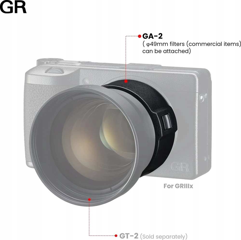 Ricoh objektyvo adapteris GA-2