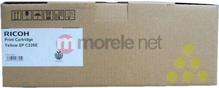 Ricoh SP C220E (407643) (406106) (406055) Lazerinė kasetė, Geltona
