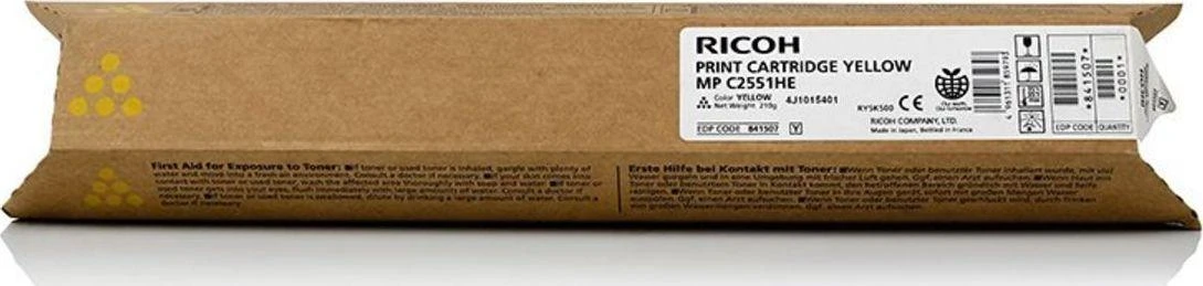 Ricoh MP C2551 (842062) (841507), geltona kasetė