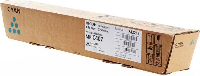 Ricoh MP C407 (842212) Lazerinė kasetė, Žydra