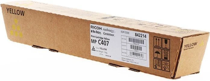 Ricoh MP C407 (842214) Lazerinė kasetė, Geltona