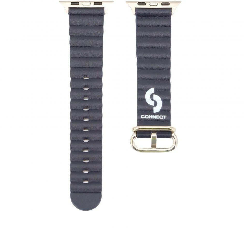 Riduria Connect Marine ādas pulksteņa siksna 38/40/41mm jūras mėlynas