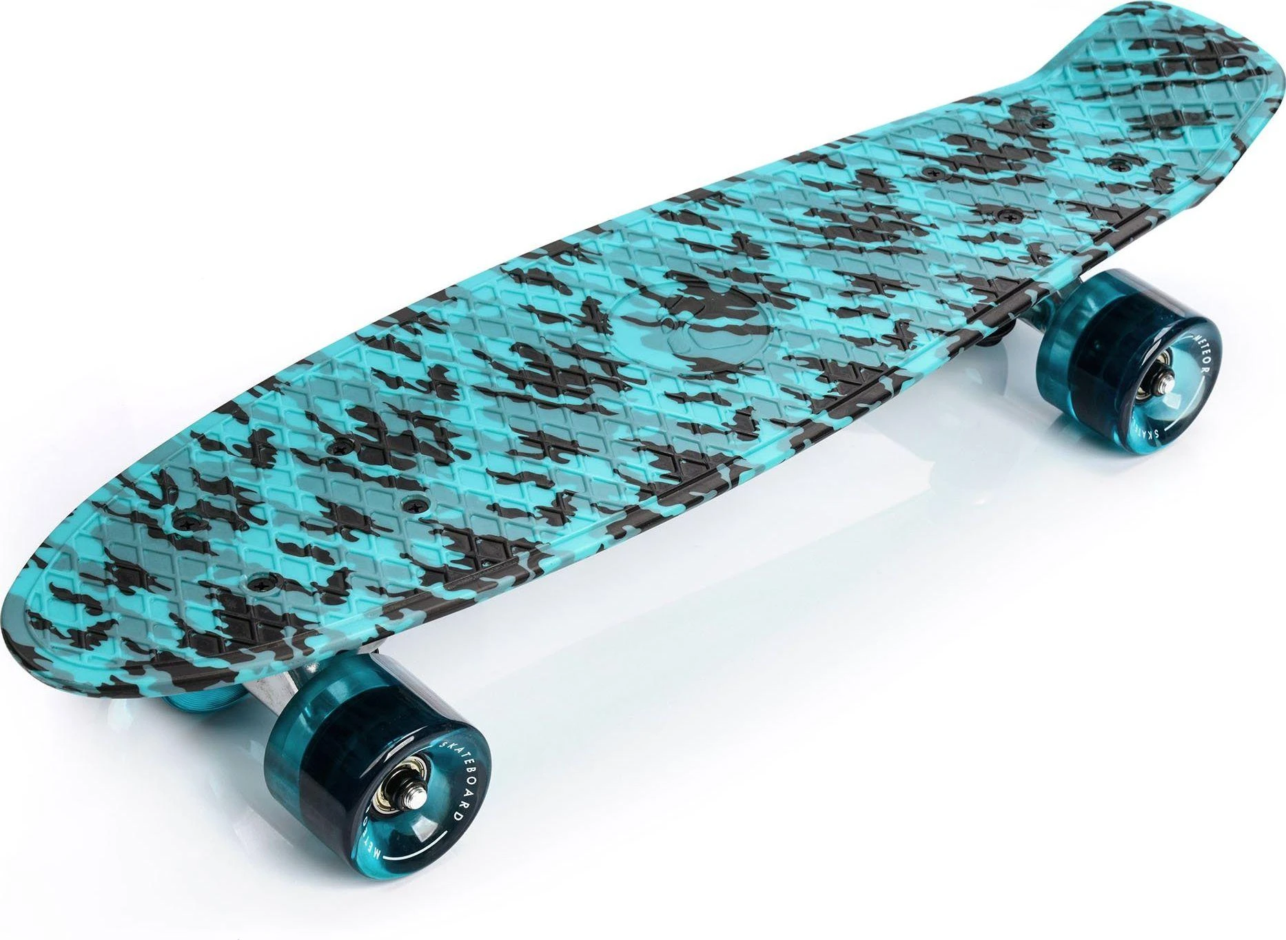 Plastikinė Riedlentė METEOR MULTIBOARD Mėlyna / Juoda