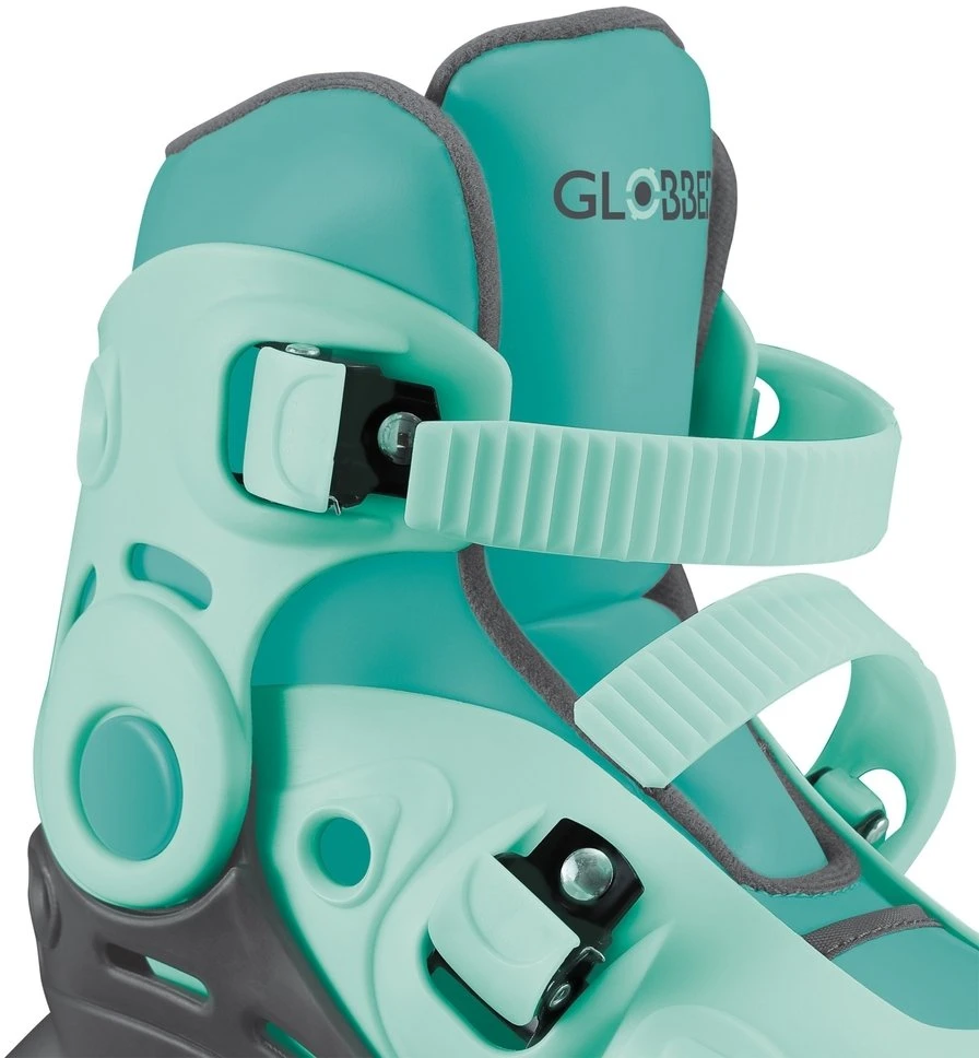 Mokomieji riedučiai Globber Learning Skates 2in1, S/M 30-33, 5+ m., mėtiniai