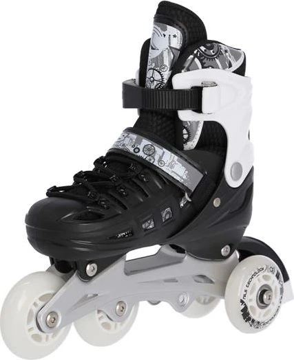 Riedučiai/pačiūžos Nils Extreme NH10905 juodi - PU70 mm/82A (S 31-34)