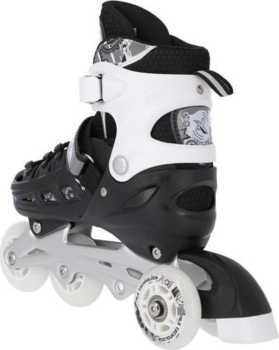 Riedučiai/pačiūžos Nils Extreme NH10905 juodi - PU70 mm/82A (S 31-34)