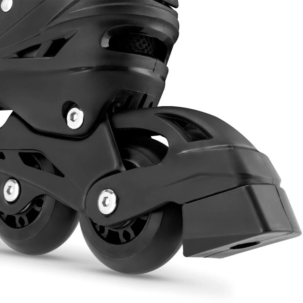 Pačiūžos - riedučiai Spokey 4ONE 944646, juodi, 34-38