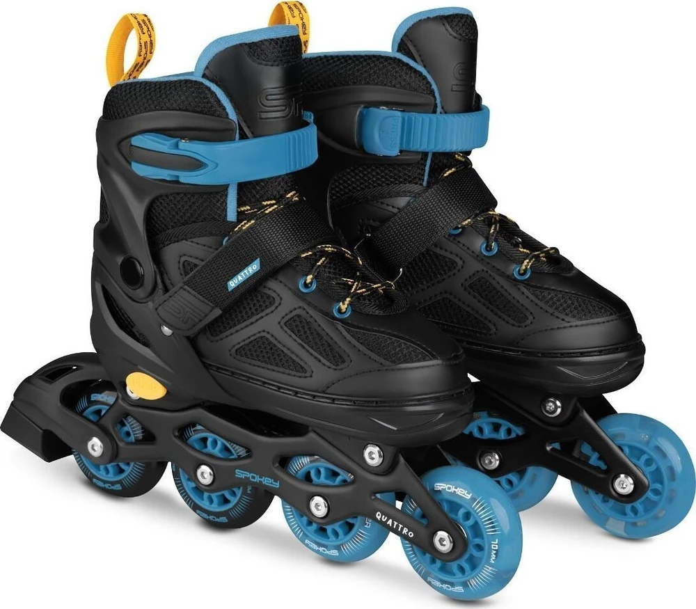 „Spokey Quattro” riedučiai 4IN1 SPK-943434, 38-41 dydžio, BK/DBL