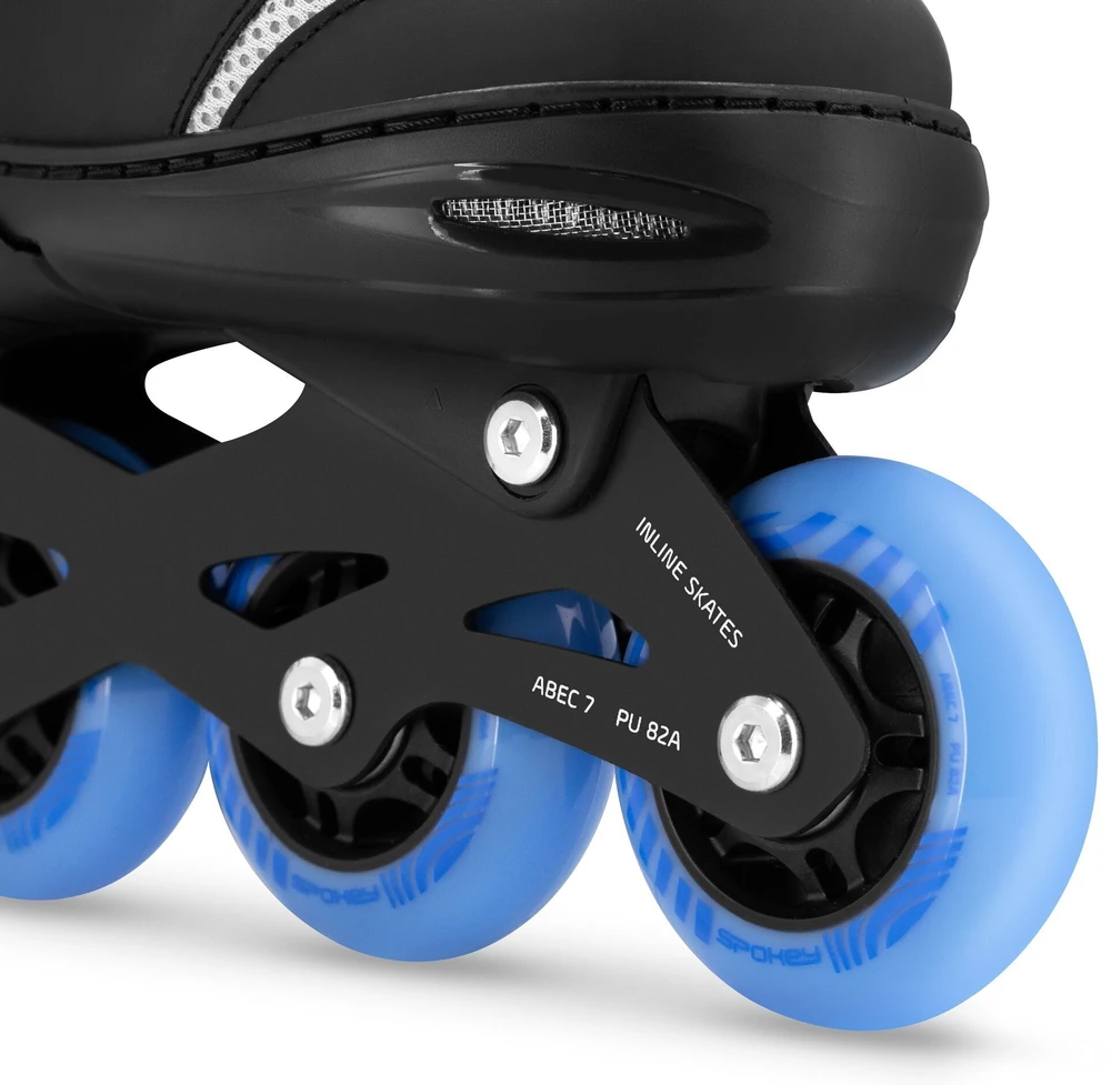 Riedučiai Spokey Trixie 944628, mėlyni/juodi, 31-34