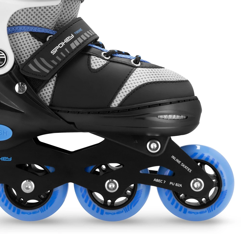 Riedučiai Spokey Trixie 944632, mėlyni/juodi, 39-42