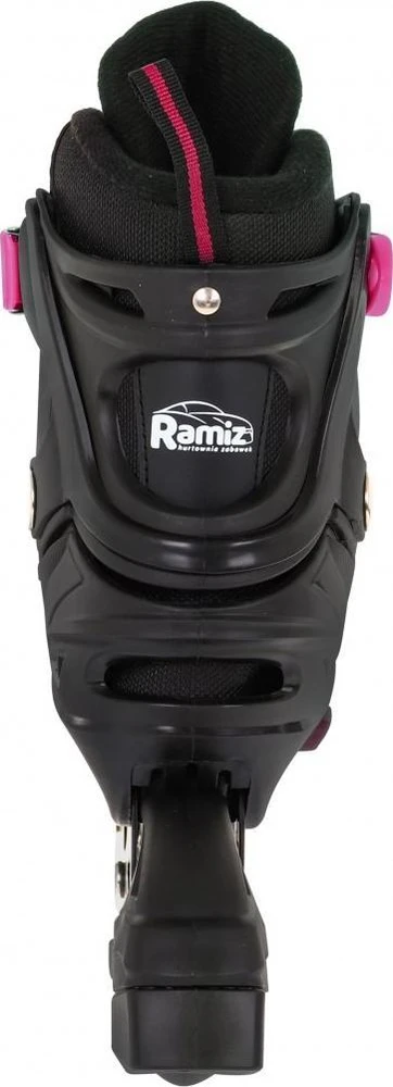RAMIZ Rinkinys 4w1 Riedučiai Wrotki Łyżwy vaikams Rozmiar 34-38 Rožinė