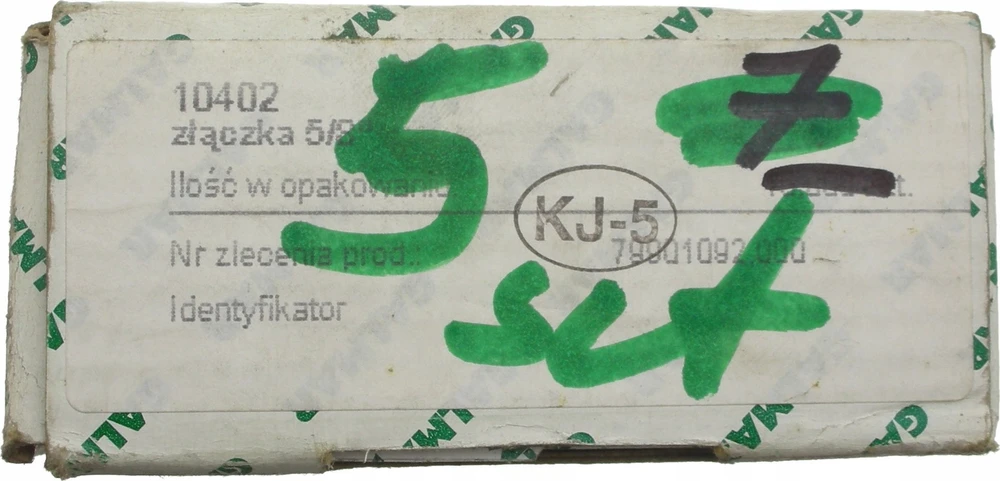 Riegler žalvarinė jungtis su sriegiu 5/8" 60 mm RST C1040302/60