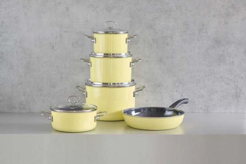 Riess - Puodų rinkinys 5cz. Lemon