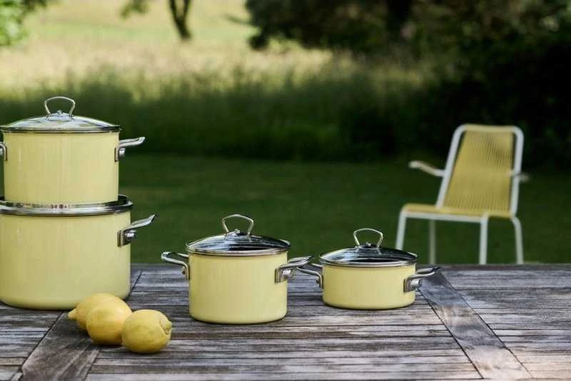 Riess - Puodų rinkinys 5cz. Lemon
