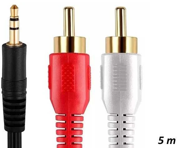 Riff RF034 3,5 mm <-> 2 x RCA 5 m