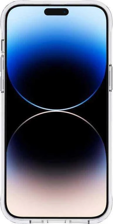 Rifle Paper Clear - dėklas skirtas Apple iPhone 14 Pro Max Garden Party Mėlyna
