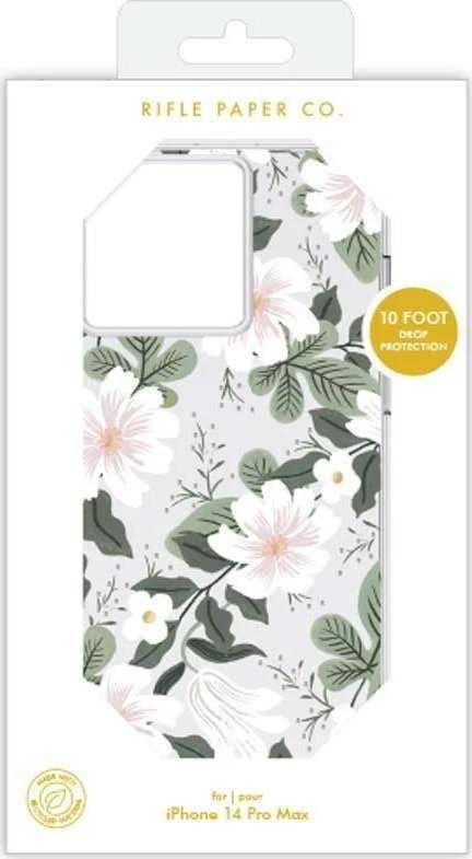 Rifle Paper Clear - dėklas skirtas Apple iPhone 14 Pro Max Willow