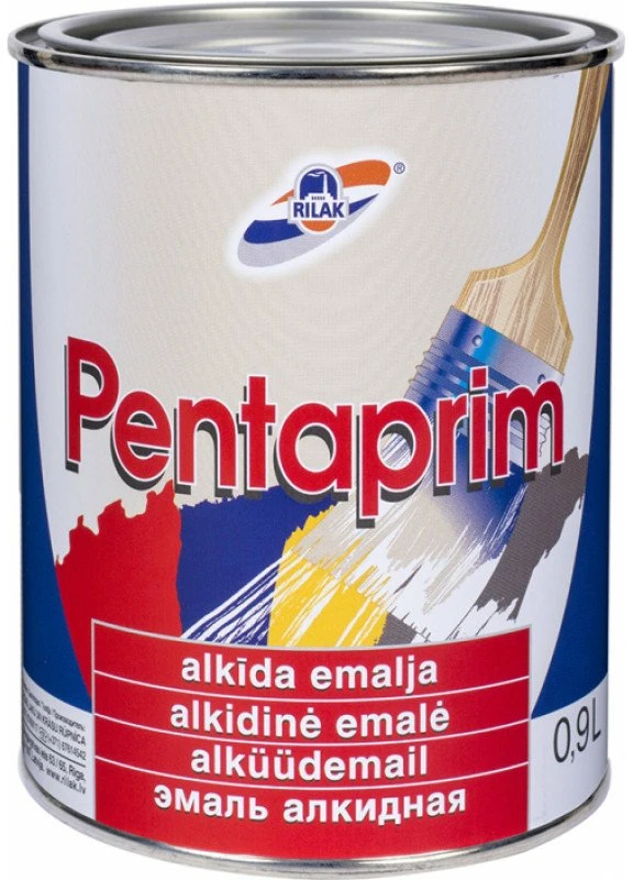 Rilak EMALĖ PENTAPRIM GELT-RUDA 1KG/0.9L