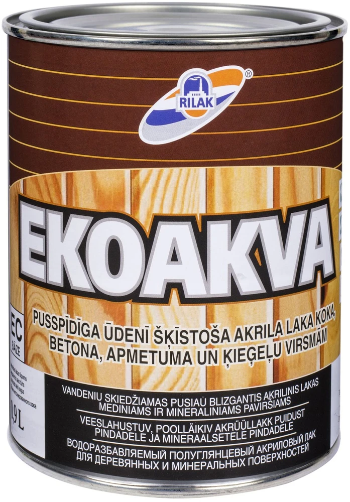 Rilak AKRILINIS LAKAS EKOAKVA 0.9L