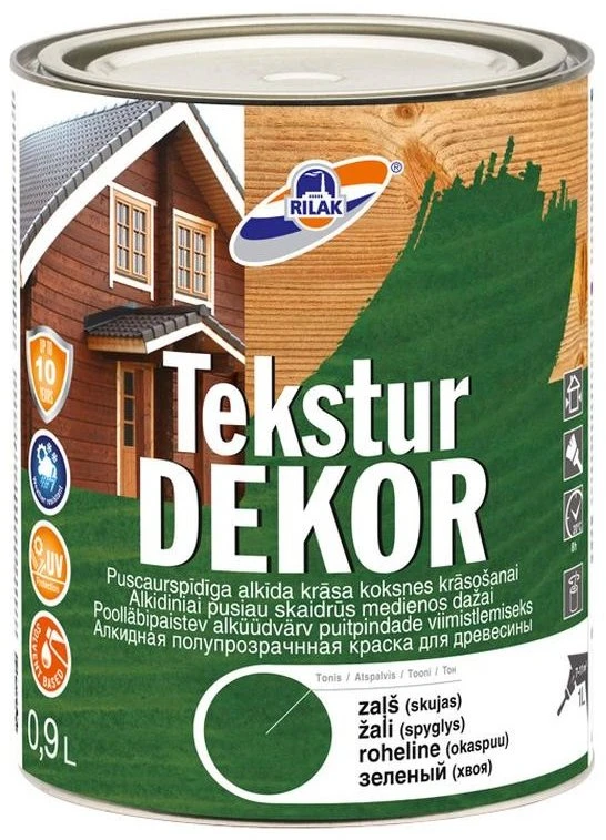 Rilak TEKSTURDEKOR Žalias* 0,9L