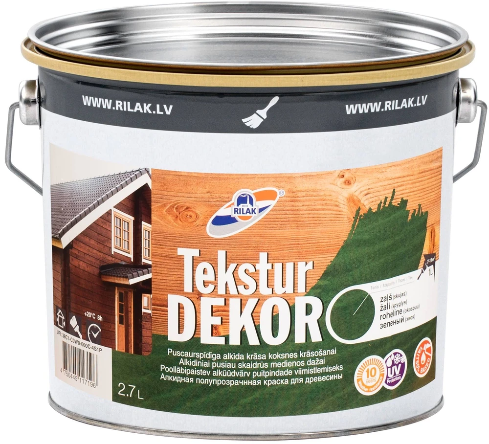 Rilak TEKSTURDEKOR Žalias* 2,7L