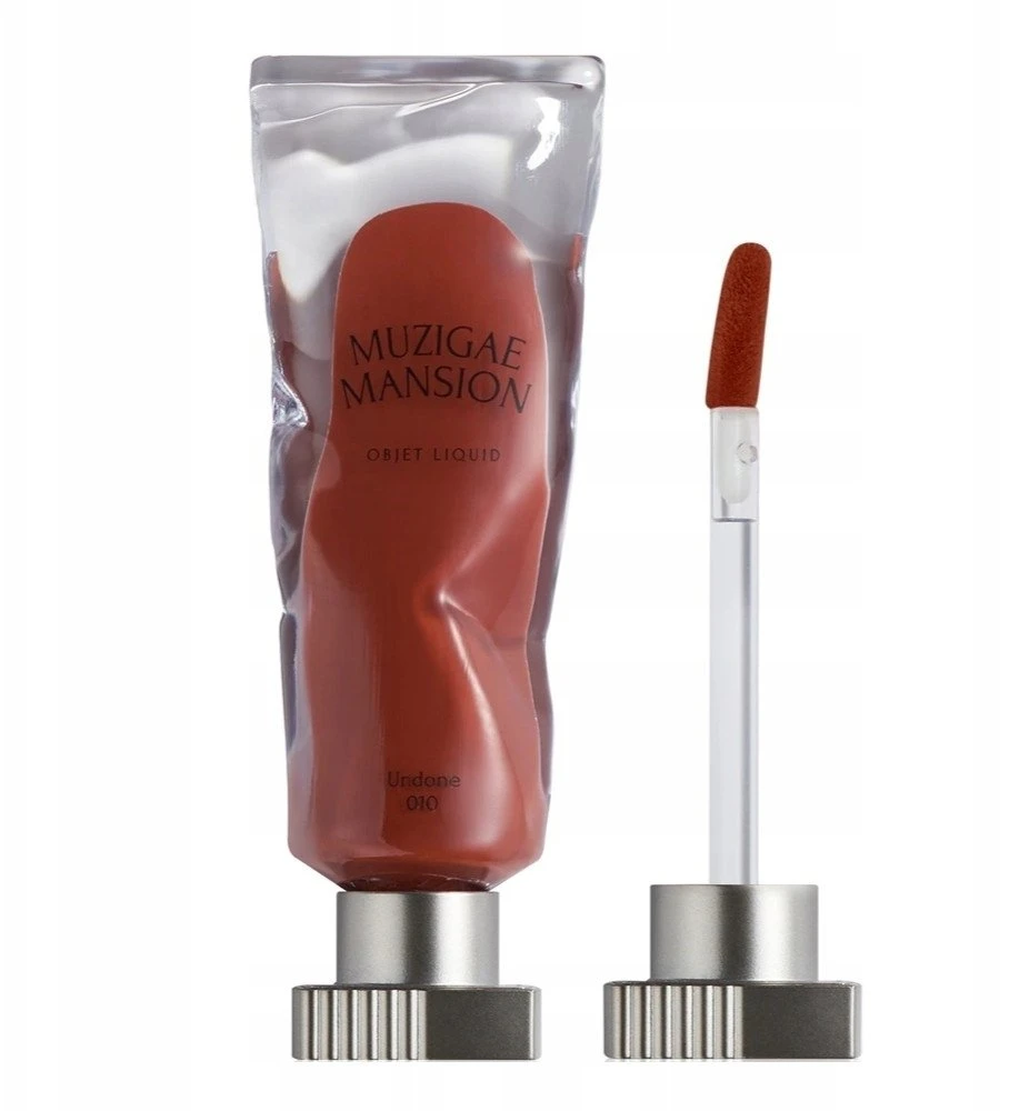 Rimmel Muzigae Mansion „Objet“ skysti ilgai išliekantys matiniai lūpų dažai „010 Undone“, 6 ml