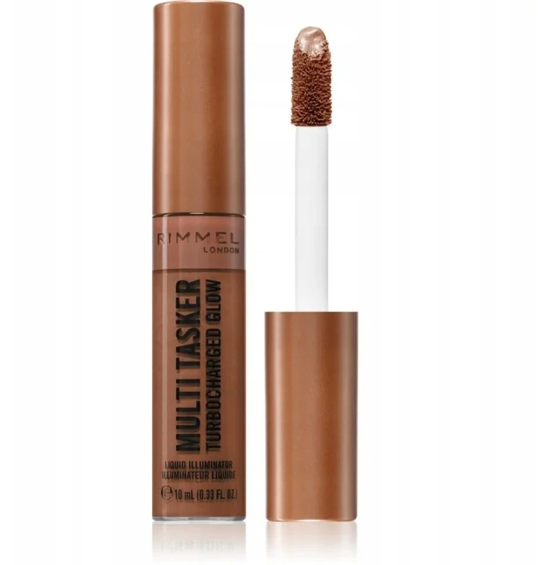 „Rimmel London Multi Tasker Turbocharged Glow“ makiažo pagrindas, 009 „Bougie Girl“, 3,5 ml