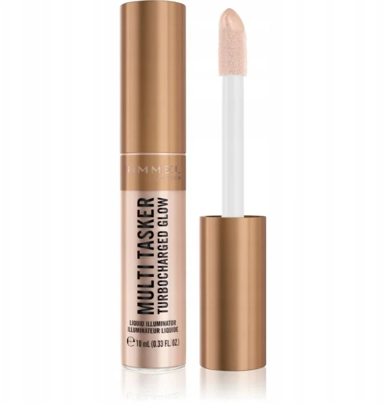 „Rimmel London Multi Tasker Turbocharged“ lūpų dažai, skystas atspalvis „004-Chelsea Glow“, 10 ml