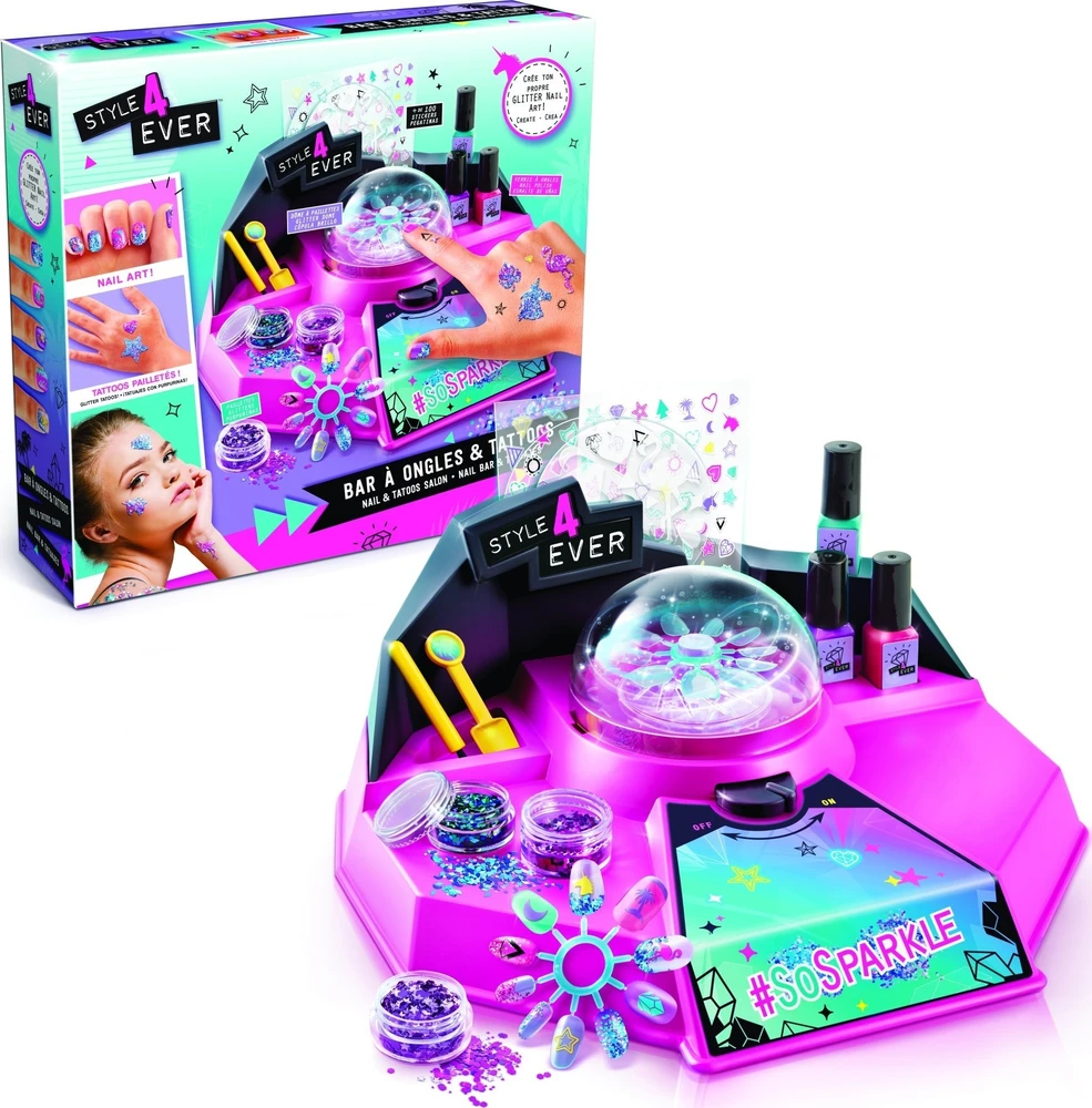 Canal Toys „Rimmel STYLE 4 EVER“ – „Blizgantys nagų lakai“ (163) / „Vaidmenų žaidimai“.