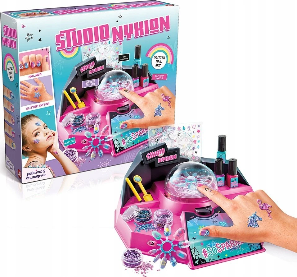 Canal Toys „Rimmel STYLE 4 EVER“ – „Blizgantys nagų lakai“ (163) / „Vaidmenų žaidimai“.