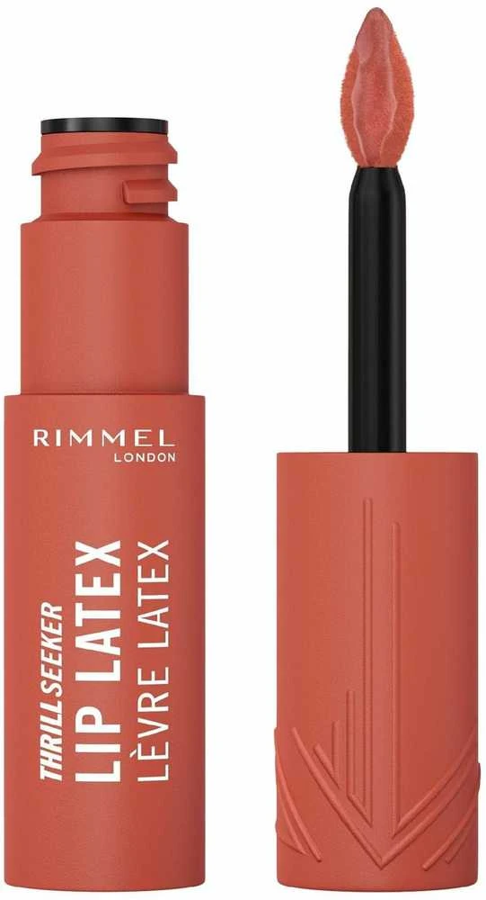 Rimmel London Thrill Seeker Lip Latex skystieji lūpų dažai, atspalvis: 200 So Peachy, 6 ml
