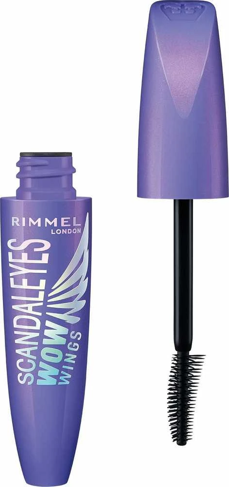 Rimmel London Scandaleyes Wow Wings blakstienų tušas 001 Juodas 12ml