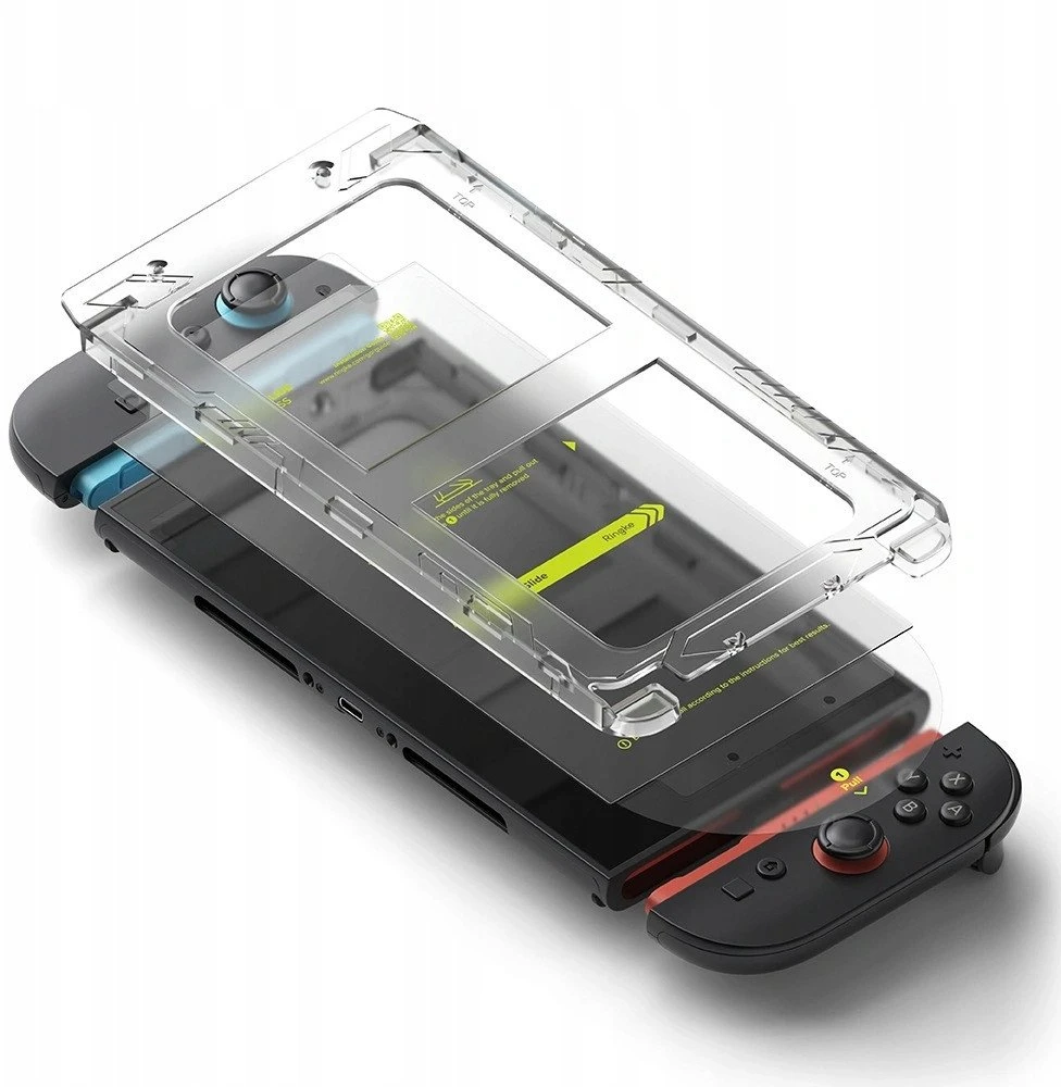 Ringke Easy Slide 2-pack Apsauginis stiklas skirta Nintendo Switch 2 – Transparent
