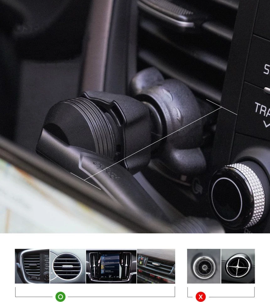 Ringke magnetinis automobilio laikiklis Power Clip sparnas ACCM0010