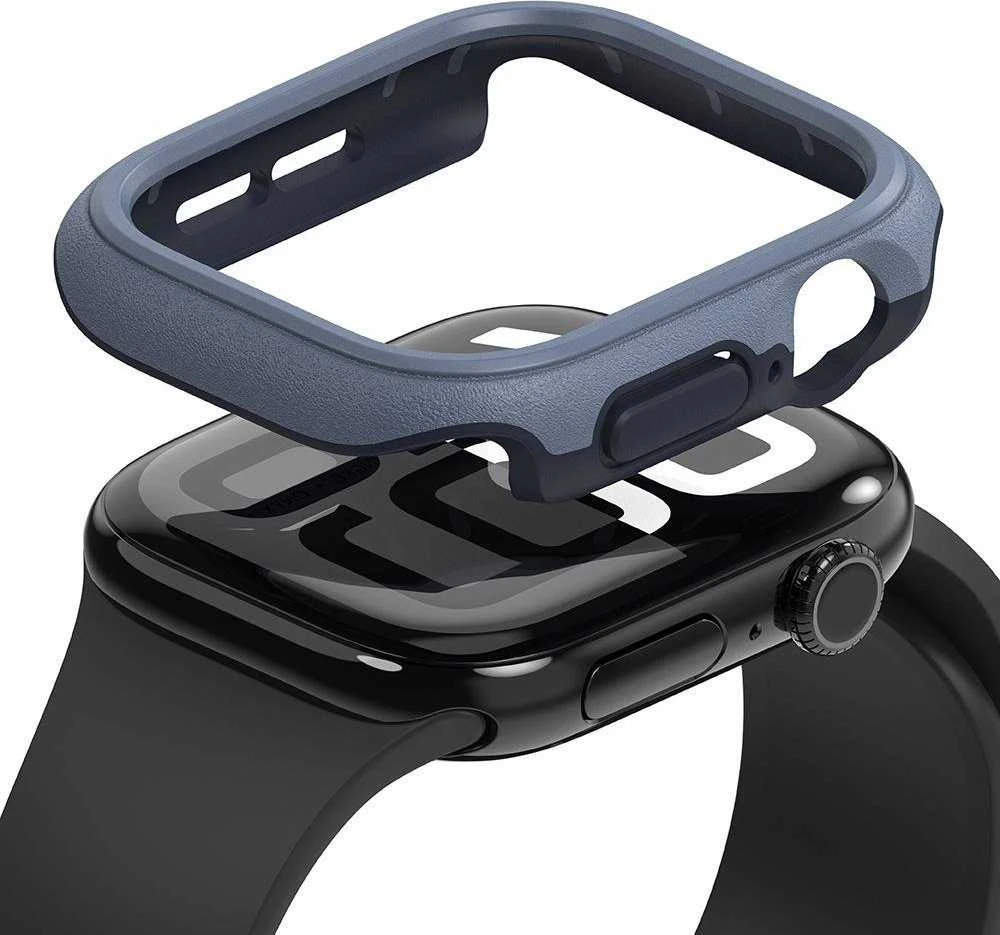 „Ringke Onyx“ dėklas, skirtas „Apple Watch 10“ 46 mm laikrodžiui – tamsiai mėlynas Mėlyna