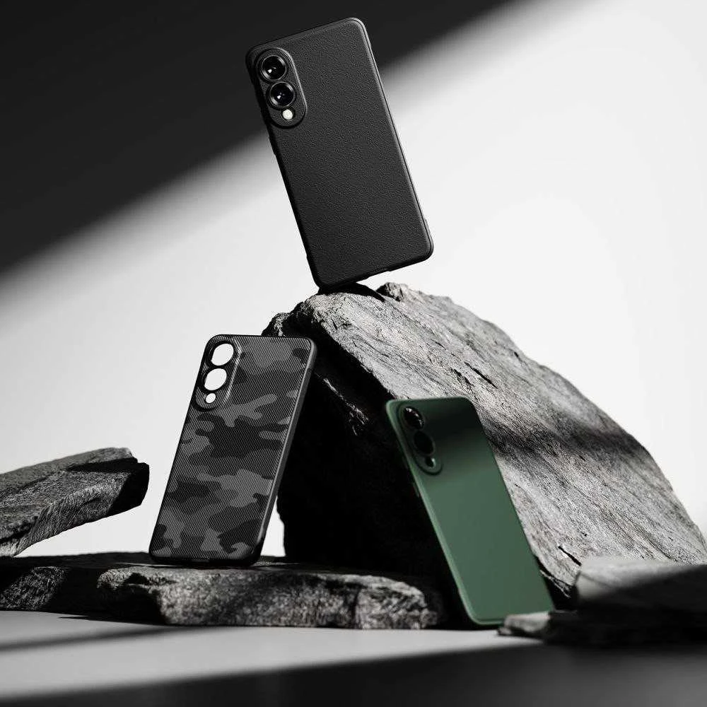 Ringke Onyx dėklas skirtas Samsung Galaxy S25 Edge – žalios spalvos