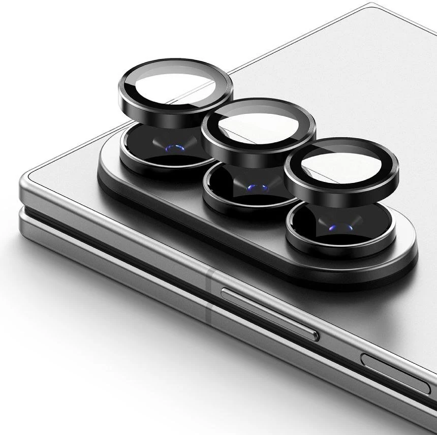 FOTOAPARATO APSAUGA RINGKE CAMERA FRAME 2-PACK Samsung Galaxy Z FOLD 7 / 8 ULTRA Juodas