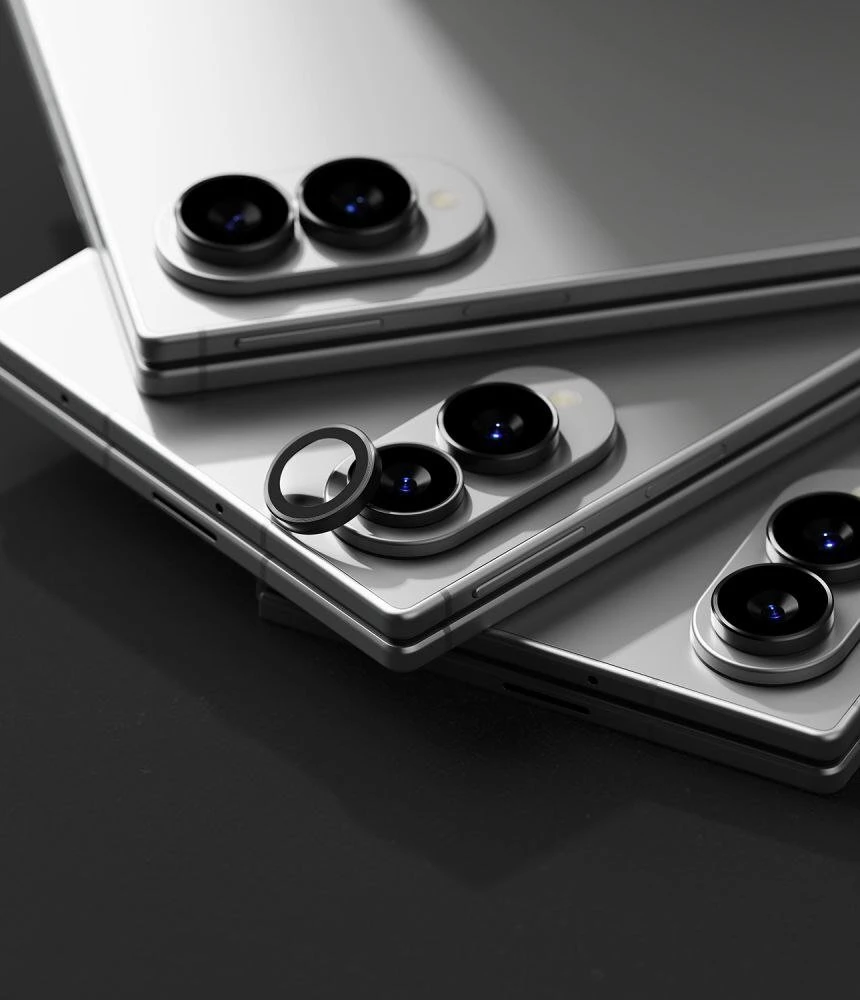 FOTOAPARATO APSAUGINIS RĖMELIS RINGKE CAMERA FRAME 2-PACK Samsung Galaxy Z FOLD 8 Juodas