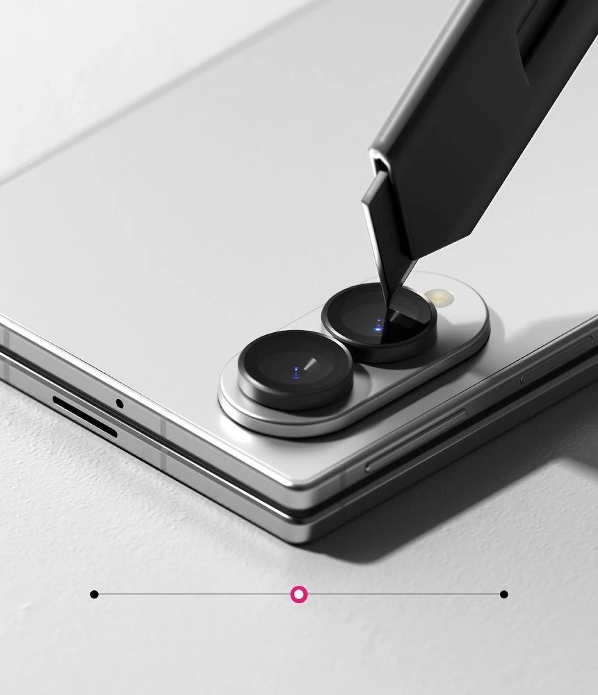FOTOAPARATO APSAUGINIS RĖMELIS RINGKE CAMERA FRAME 2-PACK Samsung Galaxy Z FOLD 8 Juodas