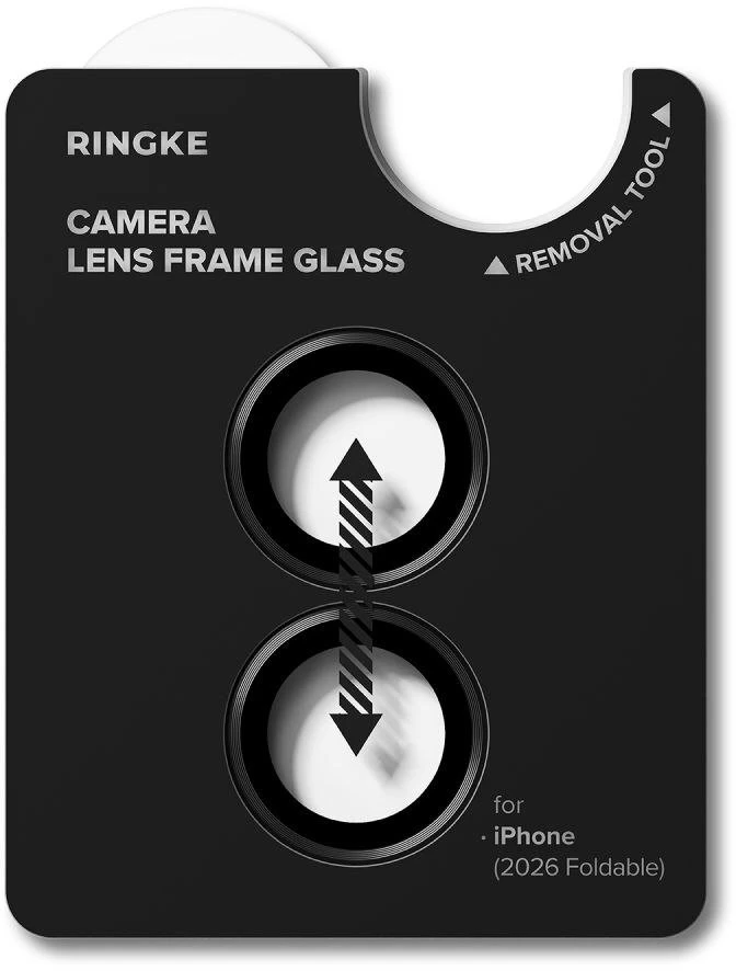 Ringke Osłona aparatu Camera Frame do Apple iPhone Duo Juodas [2 Pack] (RGK12086)