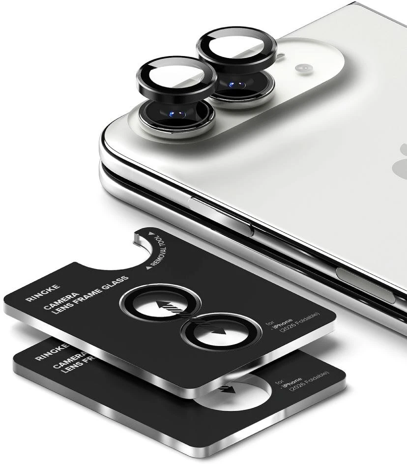 Ringke Osłona aparatu Camera Frame do Apple iPhone Duo Juodas [2 Pack] (RGK12086)